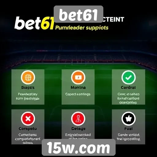 Análise de recursos oferecidos pelo site bet61